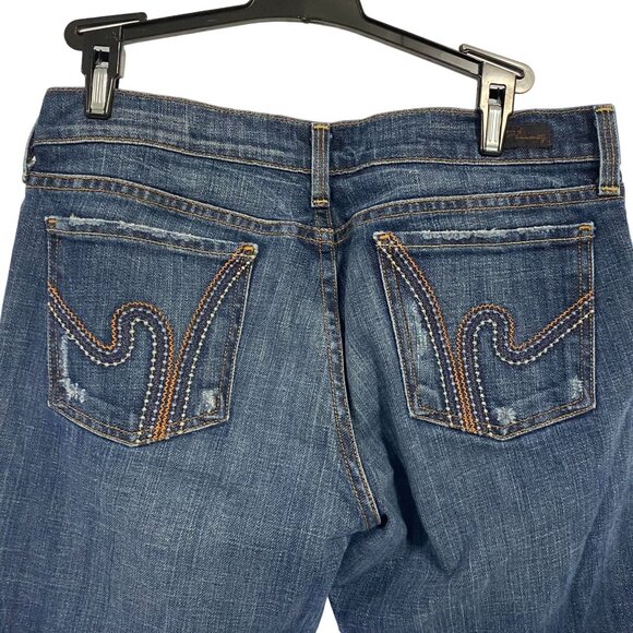 Citizens of Humanity‎ Ric Rac #108 Stretch Low Waist Flare Bootcut Jeans Size 29 - Picture 3 of 11
